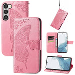 Custodia in pelle goffrata per Samsung Galaxy S23 Ultra 5G