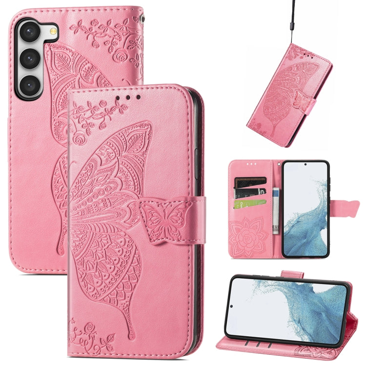 Custodia in pelle goffrata per Samsung Galaxy S23 Ultra 5G