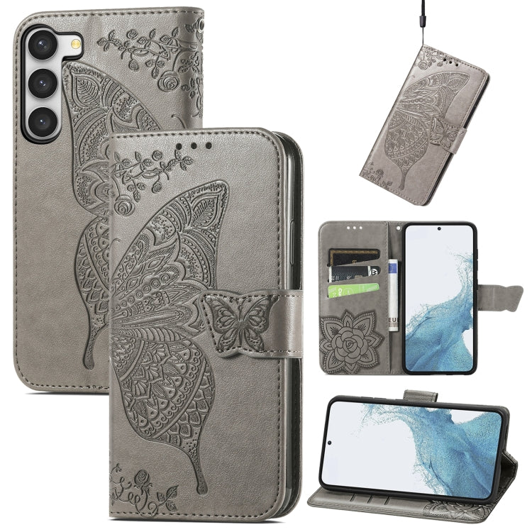 Custodia in pelle goffrata per Samsung Galaxy S23 Ultra 5G