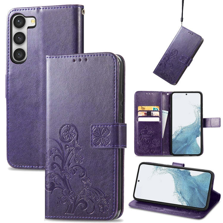 Custodia portafoglio in pelle per Samsung Galaxy S23 Ultra