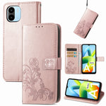 Custodia in pelle con fibbia per Xiaomi Redmi A1
