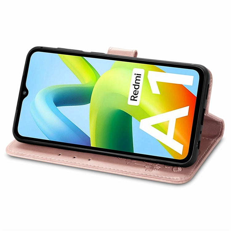 Custodia in pelle con fibbia per Xiaomi Redmi A1