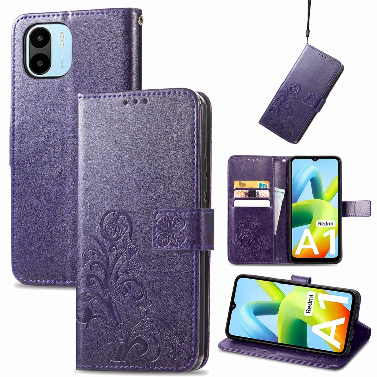 Custodia in pelle con fibbia per Xiaomi Redmi A1