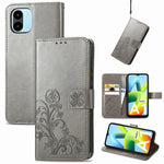 Custodia in pelle con fibbia per Xiaomi Redmi A1
