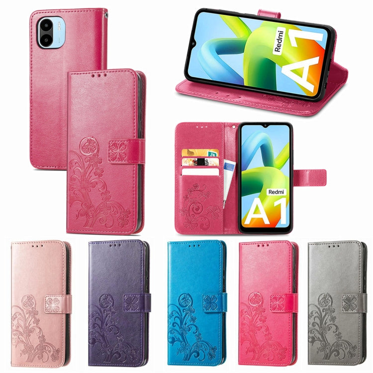 Custodia in pelle con fibbia per Xiaomi Redmi A1