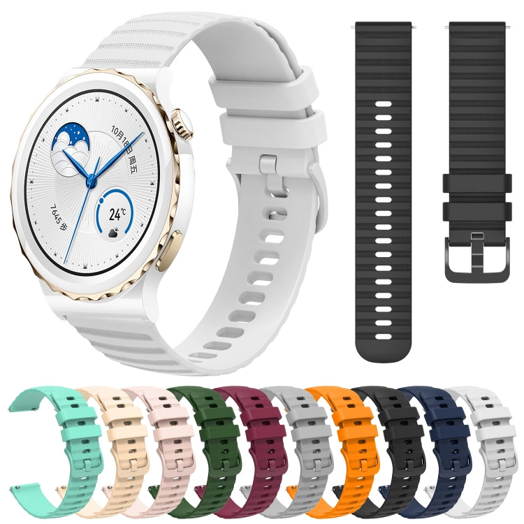 Cinturino in silicone 20mm per Huawei Watch GT3 Pro 43mm