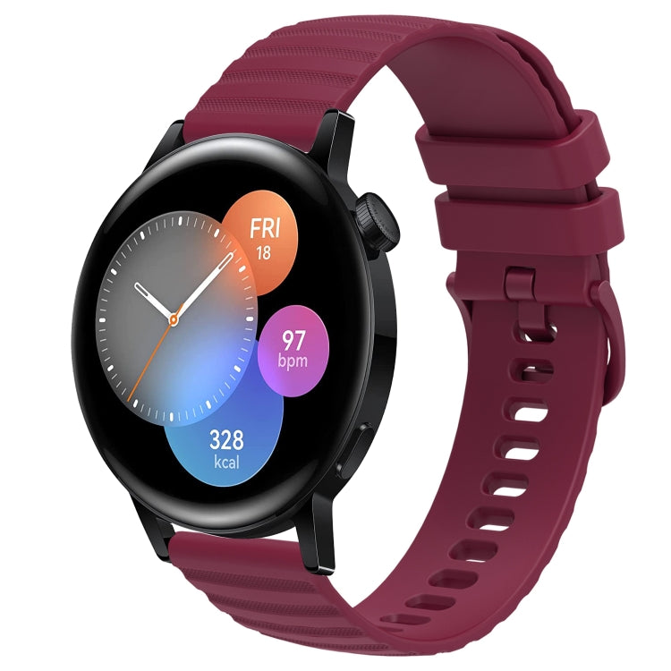Cinturino in silicone 20mm per Huawei Watch GT3 Pro 43mm