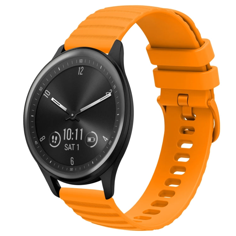 Cinturino in silicone 20 mm per Garmin Vivomove Sport
