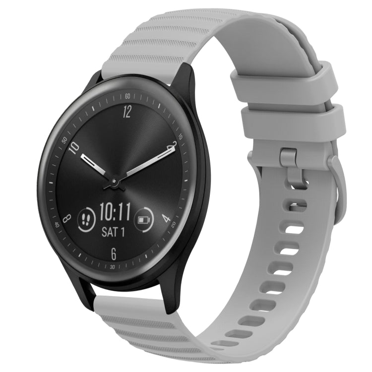 Cinturino in silicone 20 mm per Garmin Vivomove Sport