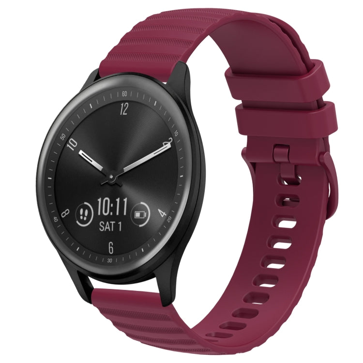 Cinturino in silicone 20 mm per Garmin Vivomove Sport