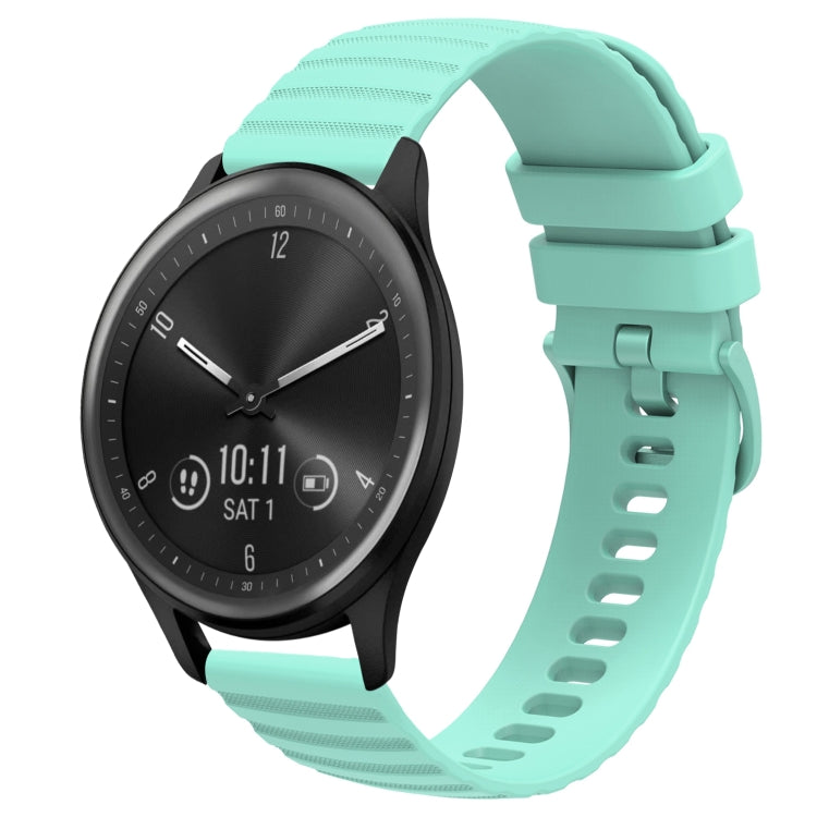 Cinturino in silicone 20 mm per Garmin Vivomove Sport