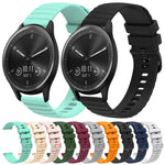 Cinturino in silicone 20 mm per Garmin Vivomove Sport