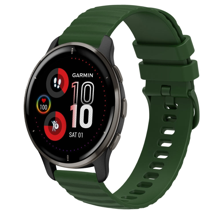 Cinturino in silicone 20 mm per Garmin Vivomove Sport