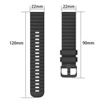 Cinturino in silicone 22mm per Samsung Galaxy Watch3 45mm