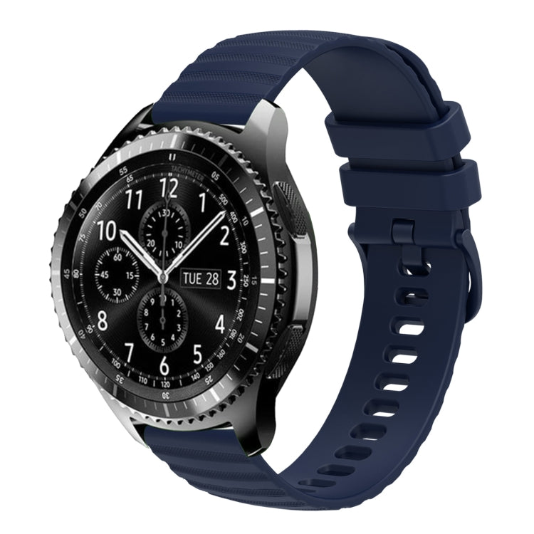 Cinturino in silicone 22 mm per Samsung Gear S3 Classic e Frontie