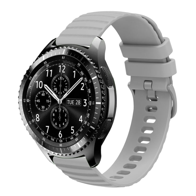 Cinturino in silicone 22 mm per Samsung Gear S3 Classic e Frontie