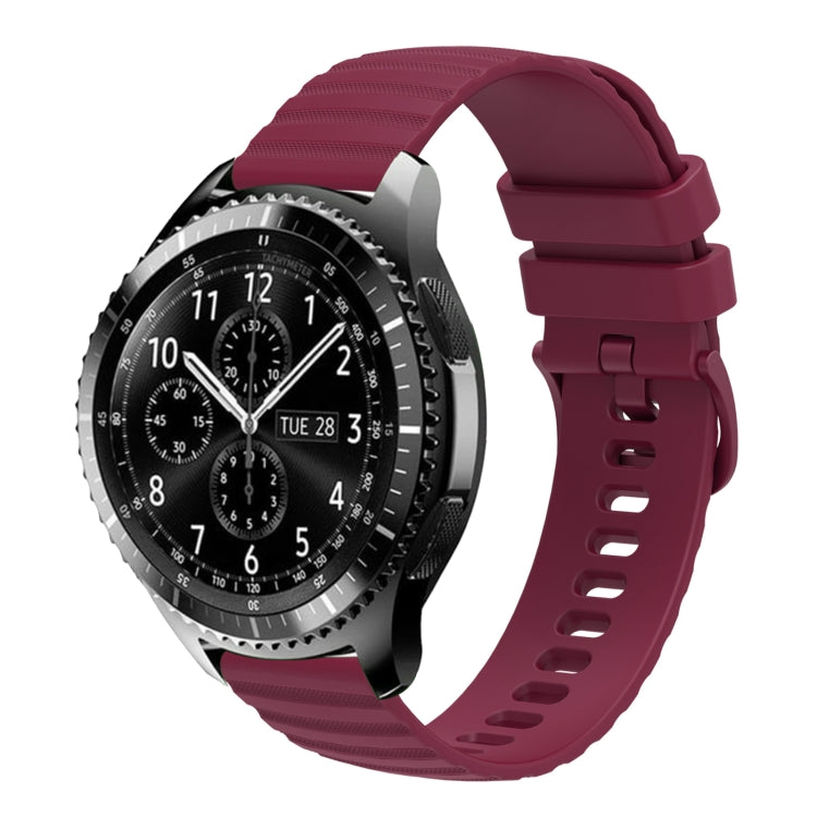 Cinturino in silicone 22 mm per Samsung Gear S3 Classic e Frontie