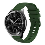 Cinturino in silicone 22 mm per Samsung Gear S3 Classic e Frontie