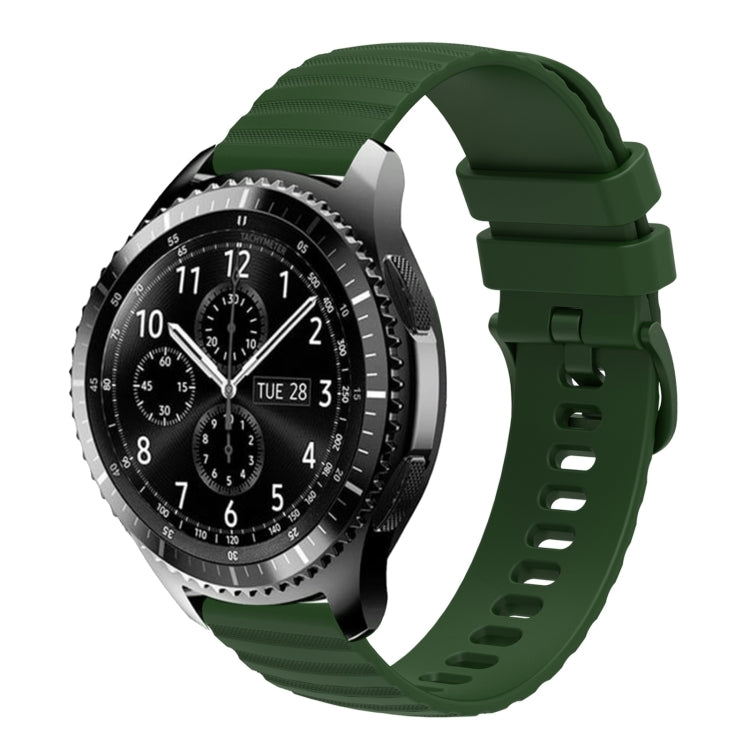 Cinturino in silicone 22 mm per Samsung Gear S3 Classic e Frontie