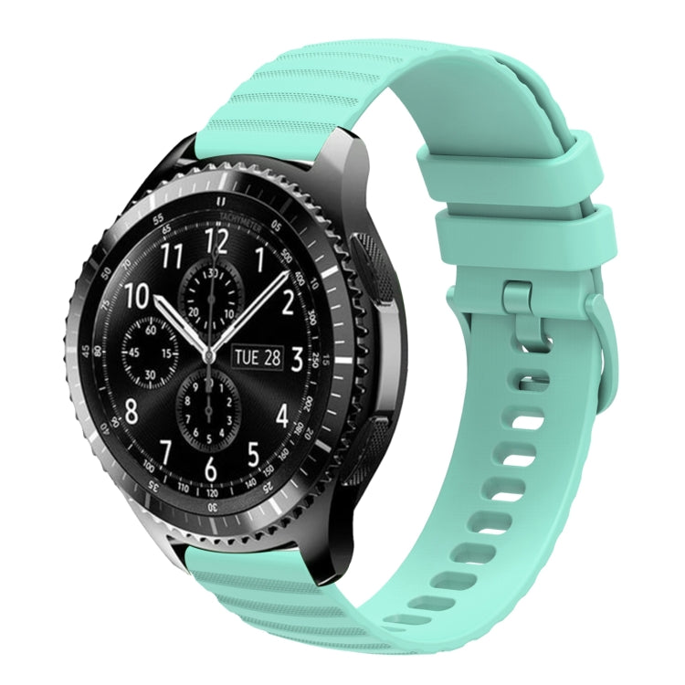 Cinturino in silicone 22 mm per Samsung Gear S3 Classic e Frontie