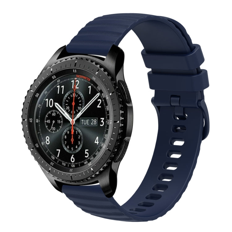 Cinturino in silicone 22 mm per Samsung Gear S3 Classic e Frontie