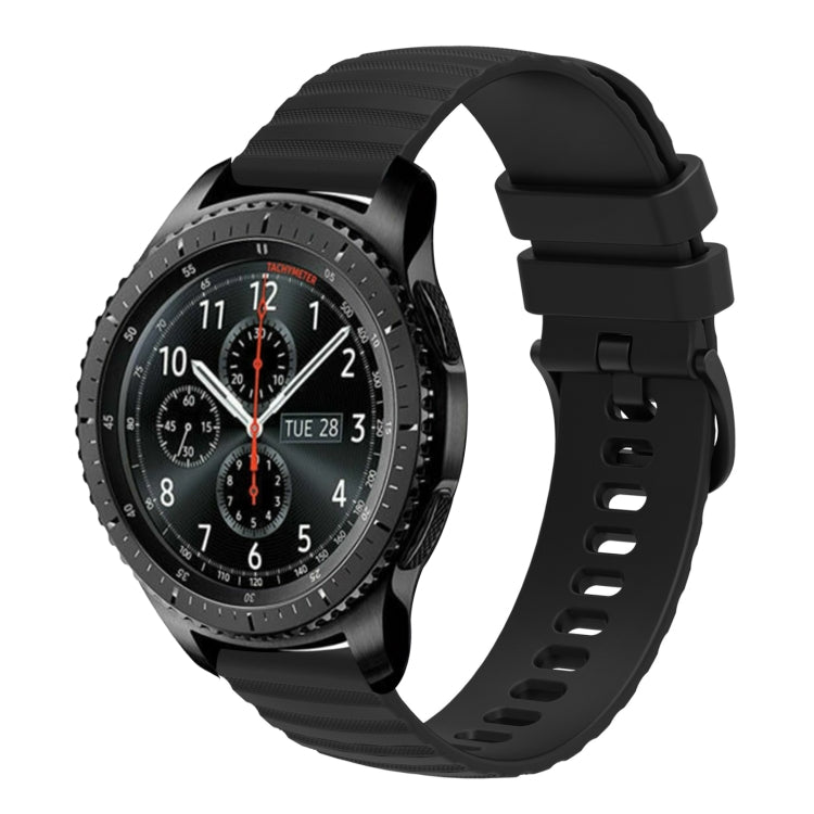 Cinturino in silicone 22 mm per Samsung Gear S3 Classic e Frontie