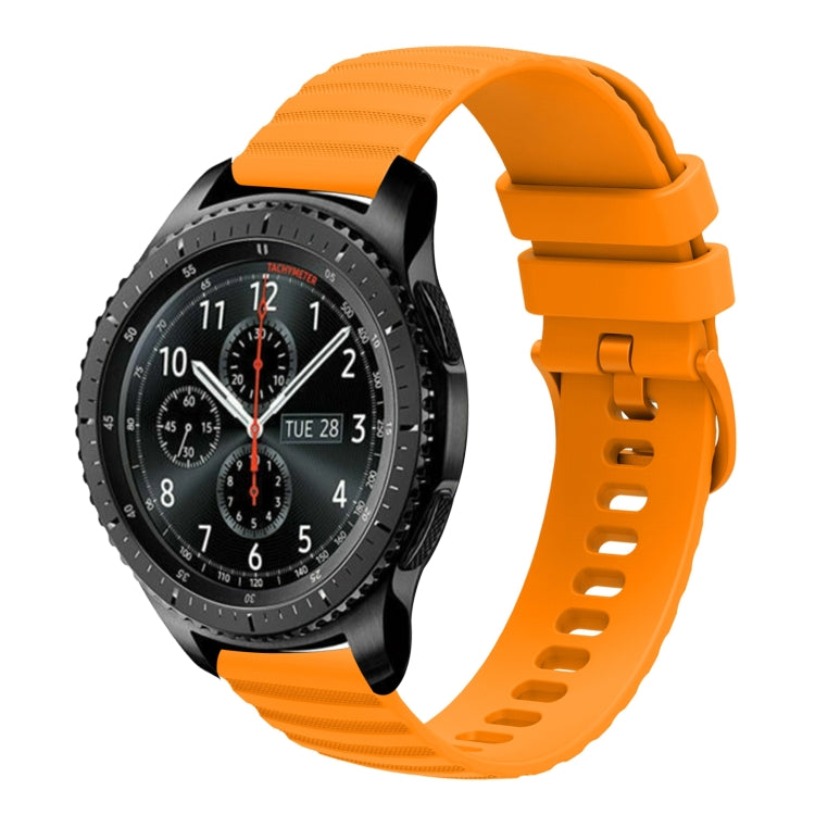 Cinturino in silicone 22 mm per Samsung Gear S3 Classic e Frontie