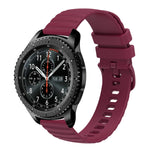 Cinturino in silicone 22 mm per Samsung Gear S3 Classic e Frontie