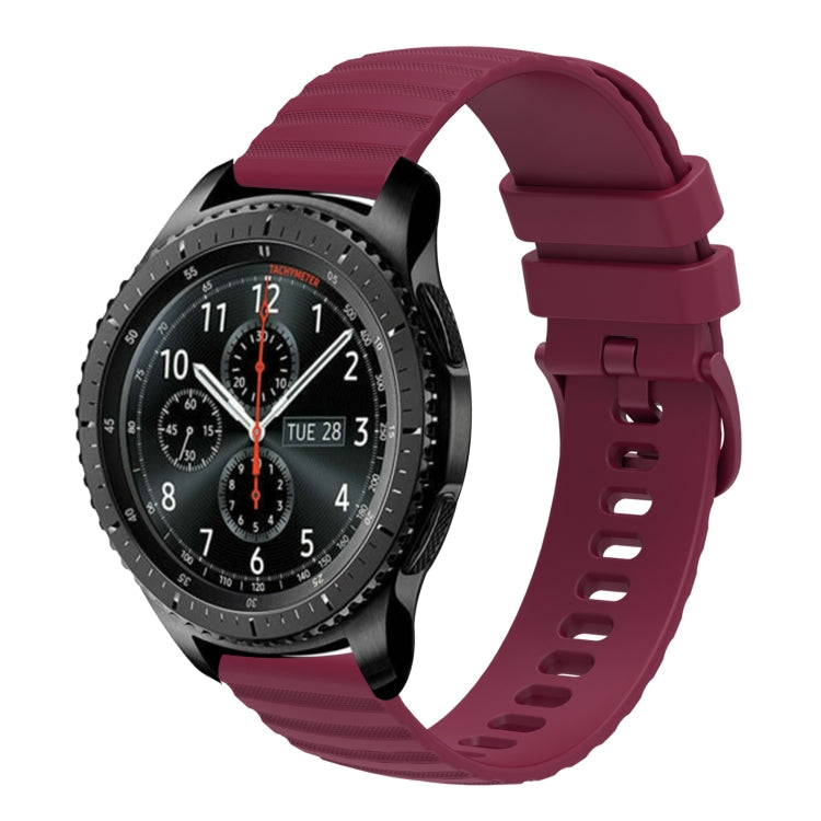 Cinturino in silicone 22 mm per Samsung Gear S3 Classic e Frontie