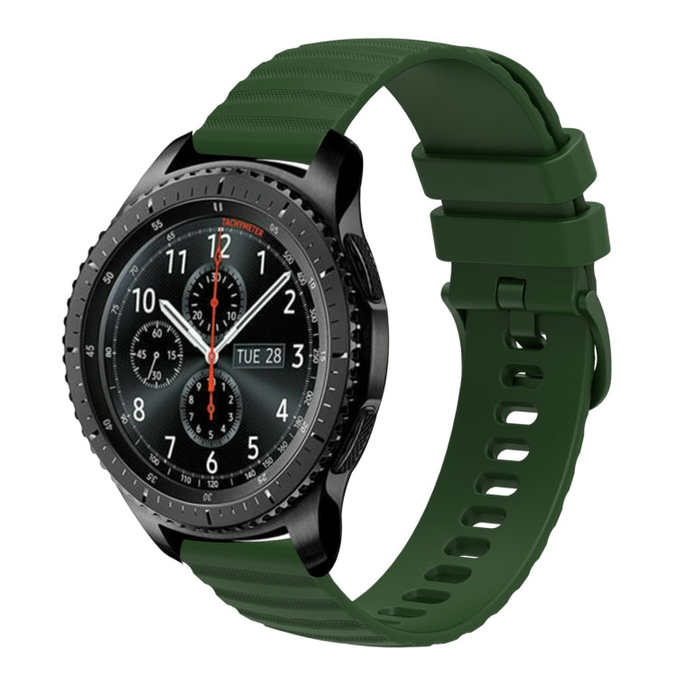 Cinturino in silicone 22 mm per Samsung Gear S3 Classic e Frontie