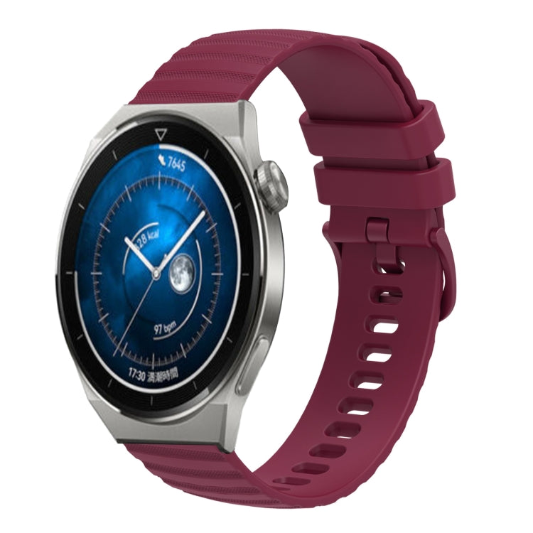 Cinturino in silicone 22mm per Huawei Watch GT3 46mm