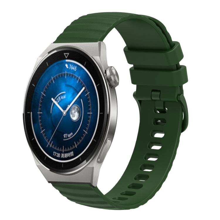 Cinturino in silicone 22mm per Huawei Watch GT3 46mm