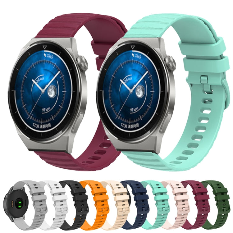 Cinturino in silicone 22mm per Huawei Watch GT3 46mm