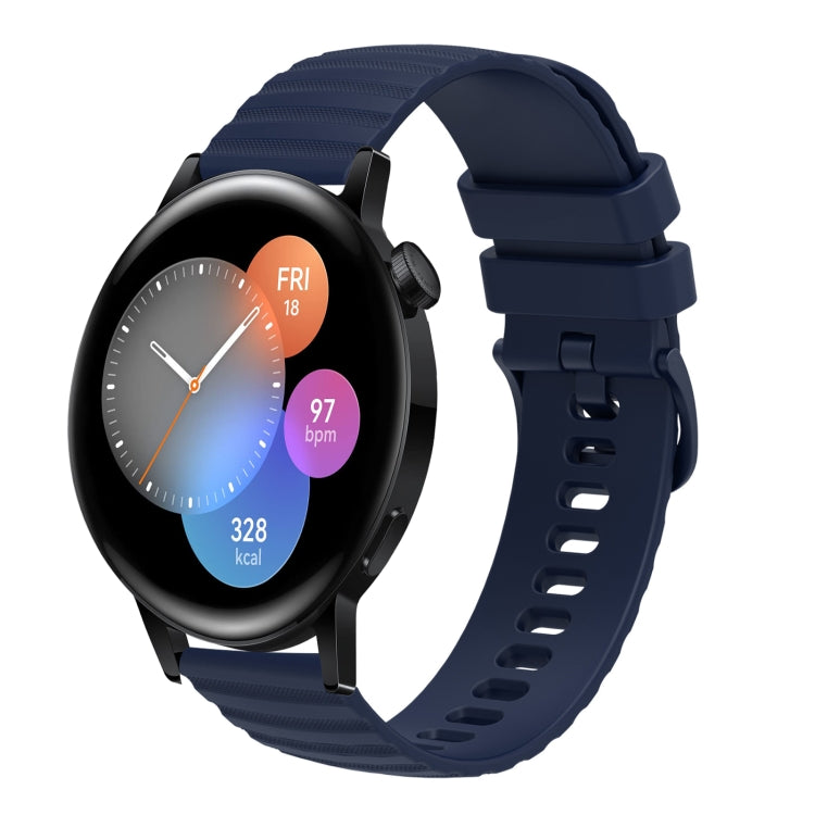 Cinturino in silicone 22mm per Huawei Watch GT3 46mm