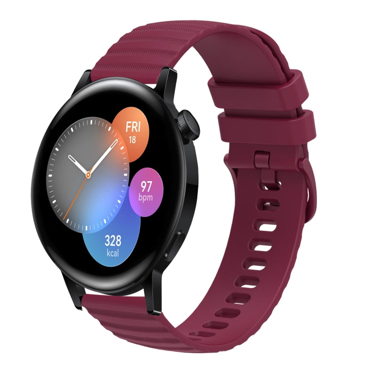 Cinturino in silicone 22mm per Huawei Watch GT3 46mm