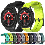 Cinturino in silicone 20mm per Samsung Galaxy Watch 5 Pro 45mm