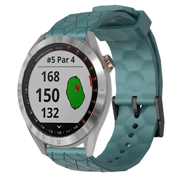 Cinturino in silicone 20mm per Garmin Approach S40