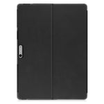 Per Microsoft Surface Pro 9 JUNSUNMAY Custer Custodia per tablet in pelle con supporto a 3 pieghe in tinta unita