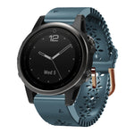 Cinturino in silicone 20 mm donna per Garmin Fenix 5S Plus