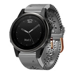 Cinturino in silicone 20 mm donna per Garmin Fenix 5S Plus
