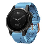 Cinturino in silicone 20 mm donna per Garmin Fenix 5S Plus