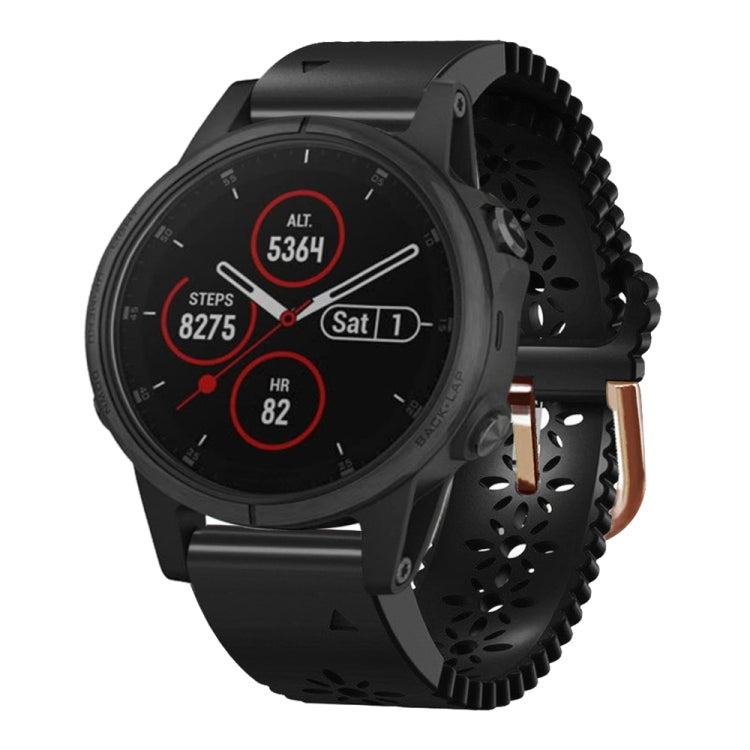 Cinturino in silicone 20 mm donna per Garmin Fenix 5S Plus