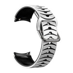 Cinturino in silicone con trama curva per Galaxy Watch 5 44mm
