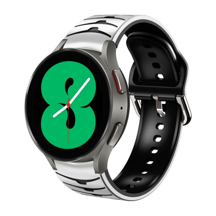 Cinturino in silicone con trama curva per Samsung Galaxy Watch4 4