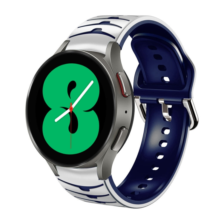 Cinturino in silicone con trama curva per Samsung Galaxy Watch4 4