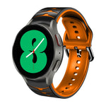 Cinturino in silicone con trama curva per Samsung Galaxy Watch4 4