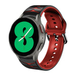 Cinturino in silicone con trama curva per Samsung Galaxy Watch4 4