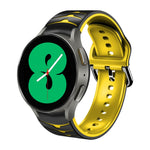 Cinturino in silicone con trama curva per Samsung Galaxy Watch4 4