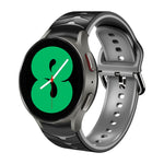 Cinturino in silicone con trama curva per Samsung Galaxy Watch4 4