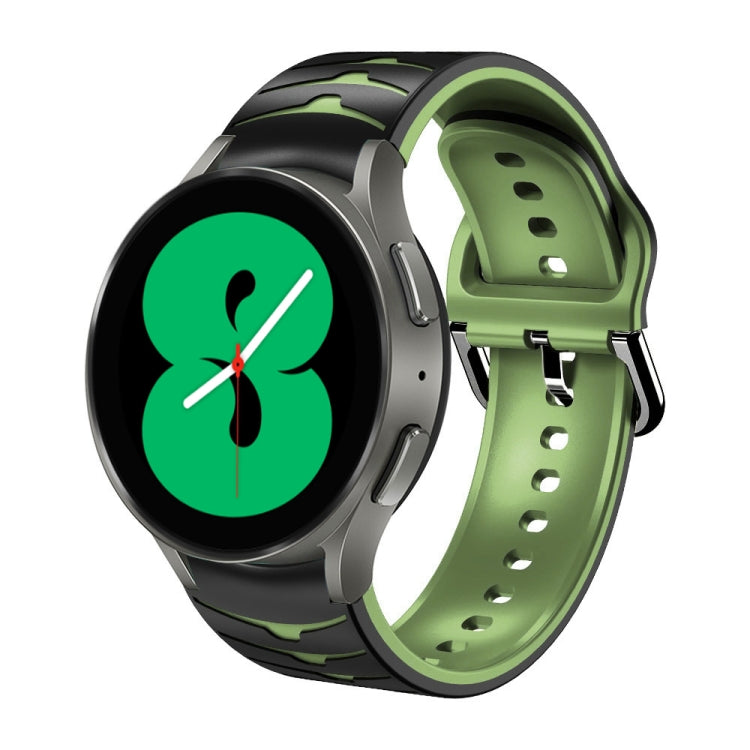 Cinturino in silicone con trama curva per Samsung Galaxy Watch4 4
